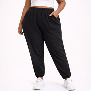 $69 Retail | Joe Fresh Black Pull-On Slim Ankle Pants Size 1X